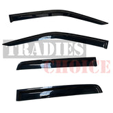 Weathershields, Weather Shields for ISUZU MU-X 2020+ Luxury Window Visors MUX